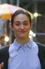 EMMY ROSSUM Out in New York 05/21/2016