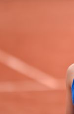 EUGENIE BOUCHARD at Second Round Match of French Open in Paris 05/26/2016
