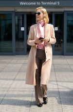 EVA HERZIGOVA at Heathrow Airport in London 05/20/2016