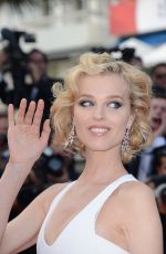 EVA HERZIGOVA at ‘The Unknown Girl’ Premiere at 69th Annual Cannes Film Festival 05/18/2016