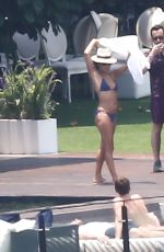 EVA LONGORIA Joins Her Wedding Guests by the Pool in Valle Del Bravo 05/22/2016