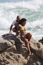FIFTH HARMONY in Swimwear on the Set of New Music Video in Malibu 05/17/2016