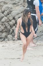 FIFTH HARMONY in Swimwear on the Set of New Music Video in Malibu 05/17/2016