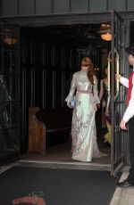 FLORENCE WELCH Leaves Bowery Hotel in New York 05/02/2016