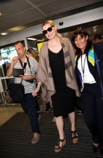GEENA DAVIS Arrives at Nice Airport 05/15/2016