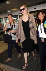 GEENA DAVIS Arrives at Nice Airport 05/15/2016