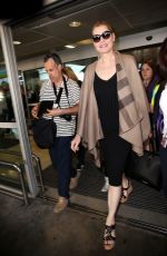 GEENA DAVIS Arrives at Nice Airport 05/15/2016