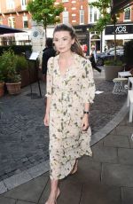 GEORGIA TOFFOLO at Aya Silk Launch Party in London 05/20/2016