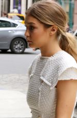 GIGI HADID Arrives at Her Apartment in New York 05/10/2016