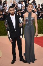GIGI HADID at Costume Institute Gala 2016 in New York 05/02/2016