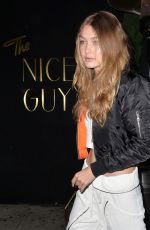 GIGI HADID at Nice Guy in West Hollywood 05/28/2016
