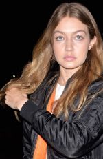 GIGI HADID at Nice Guy in West Hollywood 05/28/2016
