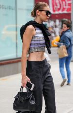 GIGI HADID Leaves Her Apartment in New York 05/17/2016
