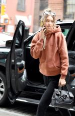 GIGI HADID Out and About in New York 05/06/2016