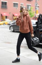 GIGI HADID Out and About in New York 05/06/2016