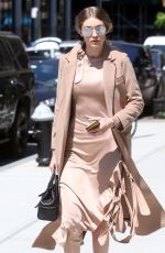 GIGI HADID Out and About in New York 05/09/2016