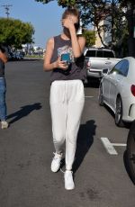 GIGI HADID Out and About in West Hollywood 05/26/2016