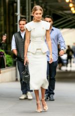 GIGI HADID Out for Lunch in New York 05/10/2016