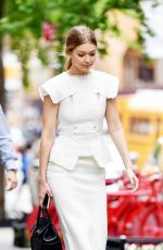 GIGI HADID Out for Lunch in New York 05/10/2016
