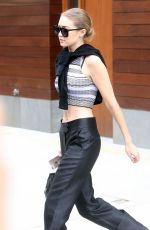 GIGI HADID Out in New York 05/17/2016