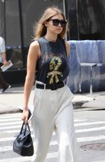 GIGI HADID Out in New York 05/19/2016