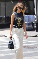 GIGI HADID Out in New York 05/19/2016