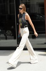 GIGI HADID Out in New York 05/19/2016