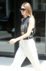 GIGI HADID Out in New York 05/19/2016