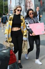 GIGI HADID Out Shopping in New York 05/15/2016
