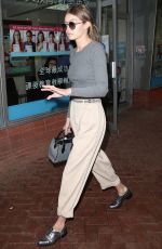 GIGI HADID Shopping an Color Me Mine in New York 05/18/2016