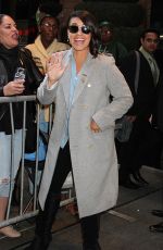 GINA RODRIGUEZ Arrives at a Studio in New York 05/19/2016