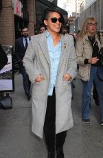 GINA RODRIGUEZ Arrives at a Studio in New York 05/19/2016