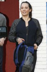 GINGER ZEE Leaves DWTS Studio in Hollywood 04/30/2016