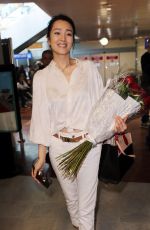 GONG LI at Nice Airport 05/10/2016