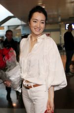 GONG LI at Nice Airport 05/10/2016