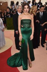 HAILEE STEINFELD at Costume Institute Gala 2016 in New York 05/02/2016