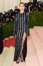 HAILEY BALDWIN at Costume Institute Gala 2016 in New York 05/02/2016