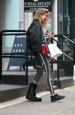 HAILEY BALDWIN Out and About in New York 05/17/2016