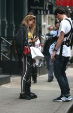 HAILEY BALDWIN Out and About in New York 05/17/2016