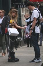 HAILEY BALDWIN Out and About in New York 05/17/2016