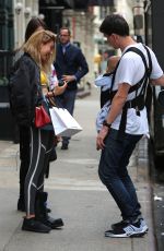 HAILEY BALDWIN Out and About in New York 05/17/2016