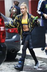 HAILEY BALDWIN Out and About in New York 05/24/2016