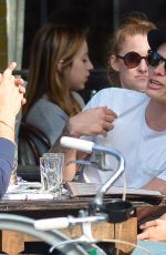 HAILEY CLAUSON Out for Lunch in New York 05/22/2016