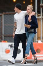 HAILEY CLAUSON Out for Lunch in New York 05/22/2016