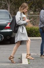 HALSTON SAGE on the Set of 