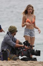 HALSTON SAGE on the Set of 