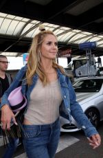 HEIDI KLUM at Airport in Nice 05/13/2016