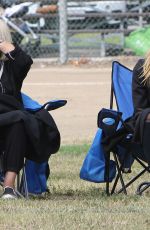 HEIDI KLUM at Her Kids Soccer Game in Los Angeles 05/07/2016