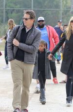 HEIDI KLUM at Her Kids Soccer Game in Los Angeles 05/07/2016