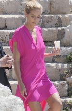 HEIDI KLUM Out and About in Cannes 05/16/2016